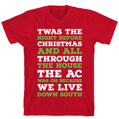 Twas The Night Before Christmas  T-Shirt