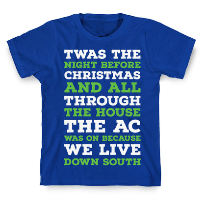 Twas The Night Before Christmas  T-Shirt