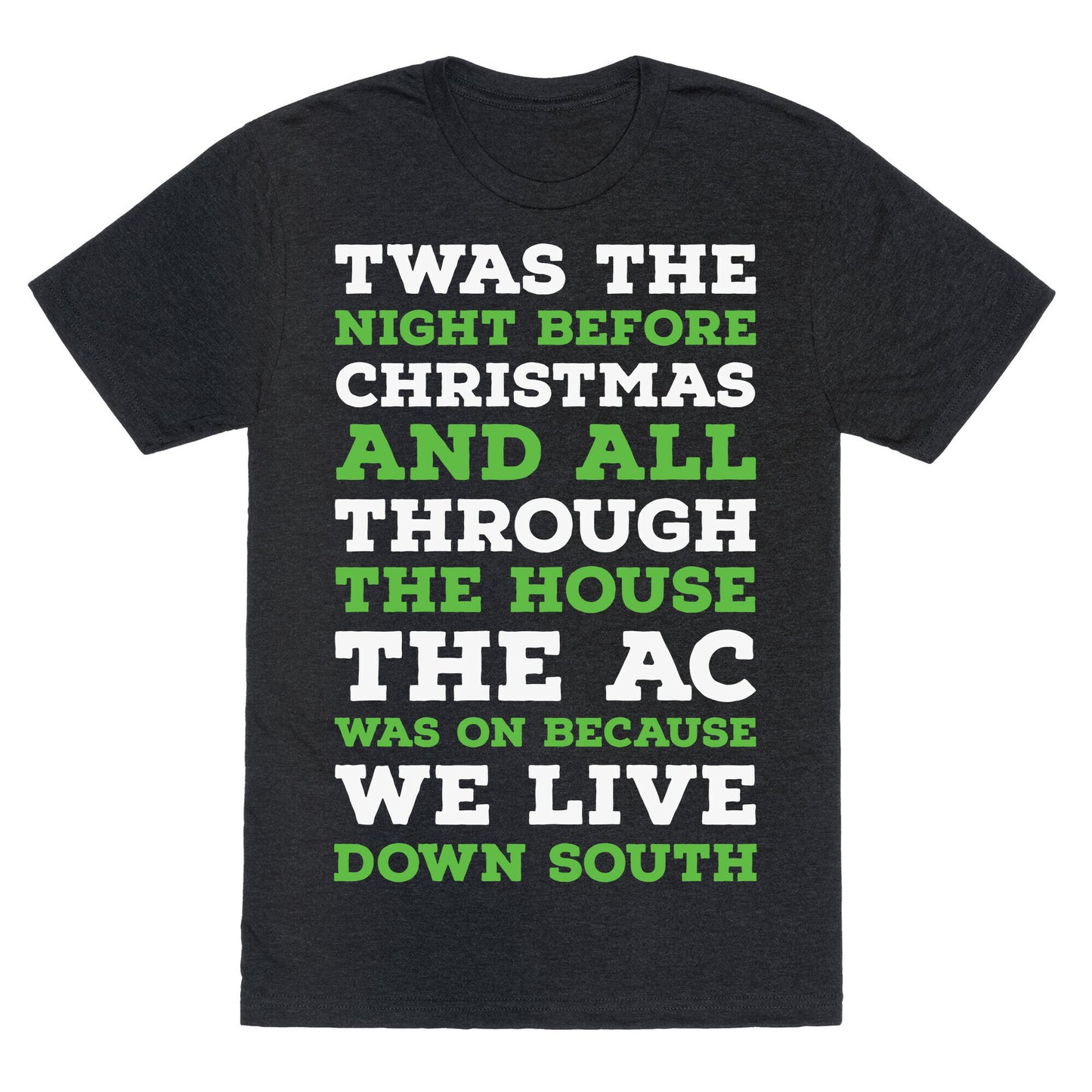 Twas The Night Before Christmas  Unisex Triblend Tee