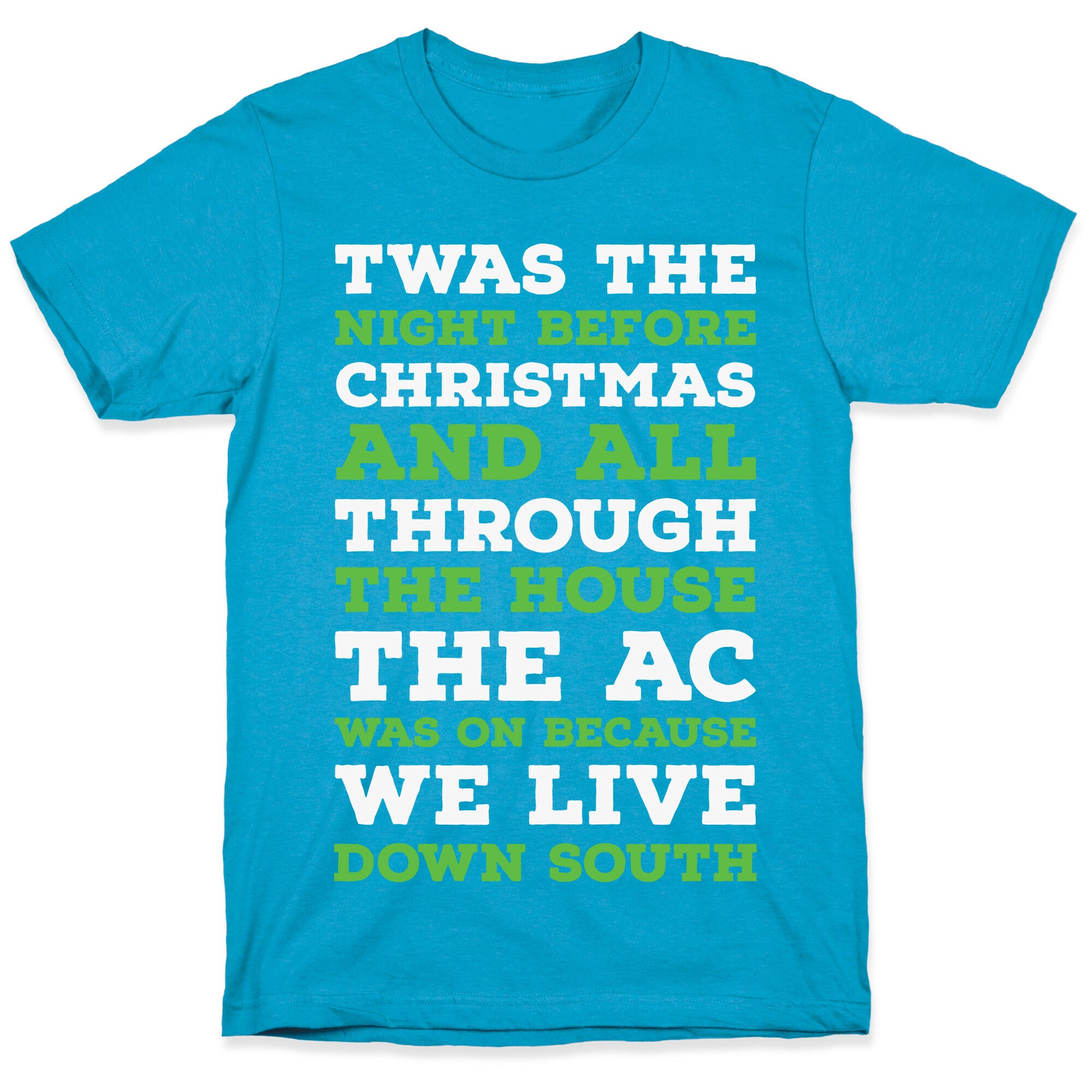 Twas The Night Before Christmas  Unisex Triblend Tee