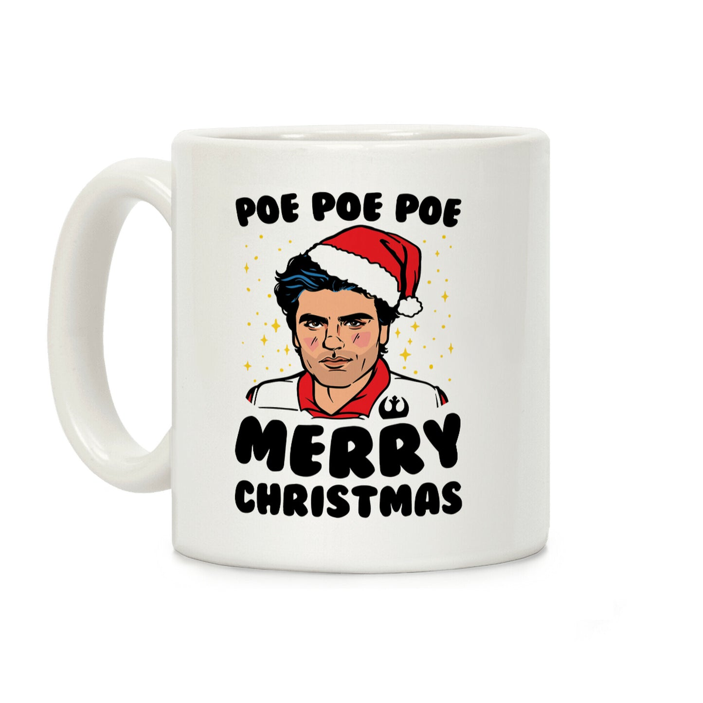 Poe Poe Poe Merry Christmas Parody Coffee Mug