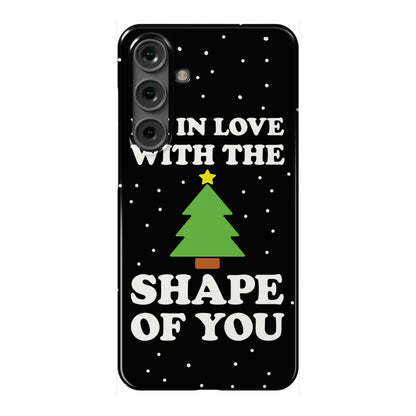 I'm In Love With The Shape Of You Christmas Tree Phone Case