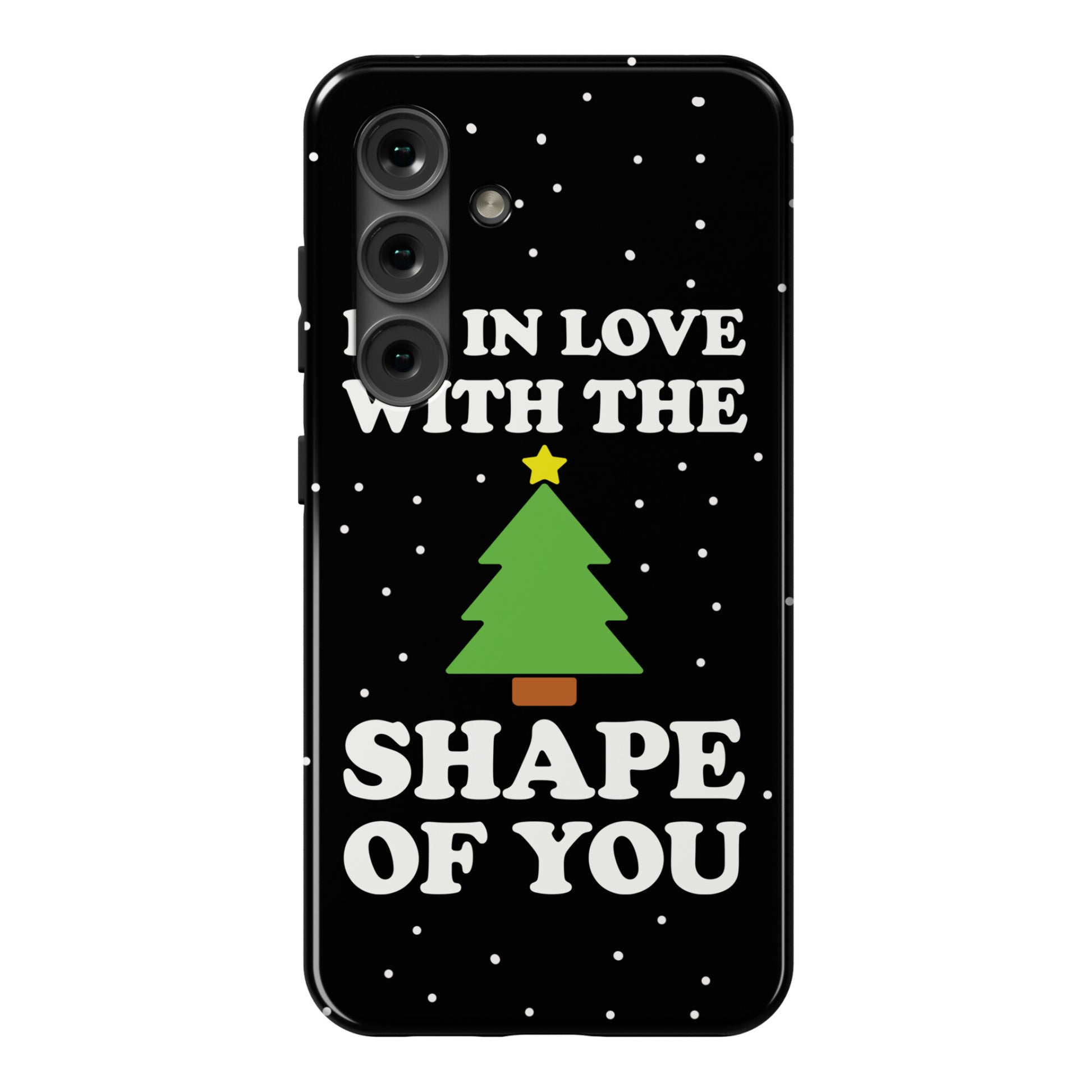 I'm In Love With The Shape Of You Christmas Tree Phone Case