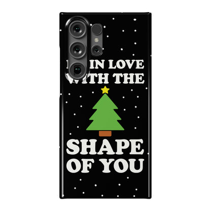 I'm In Love With The Shape Of You Christmas Tree Phone Case