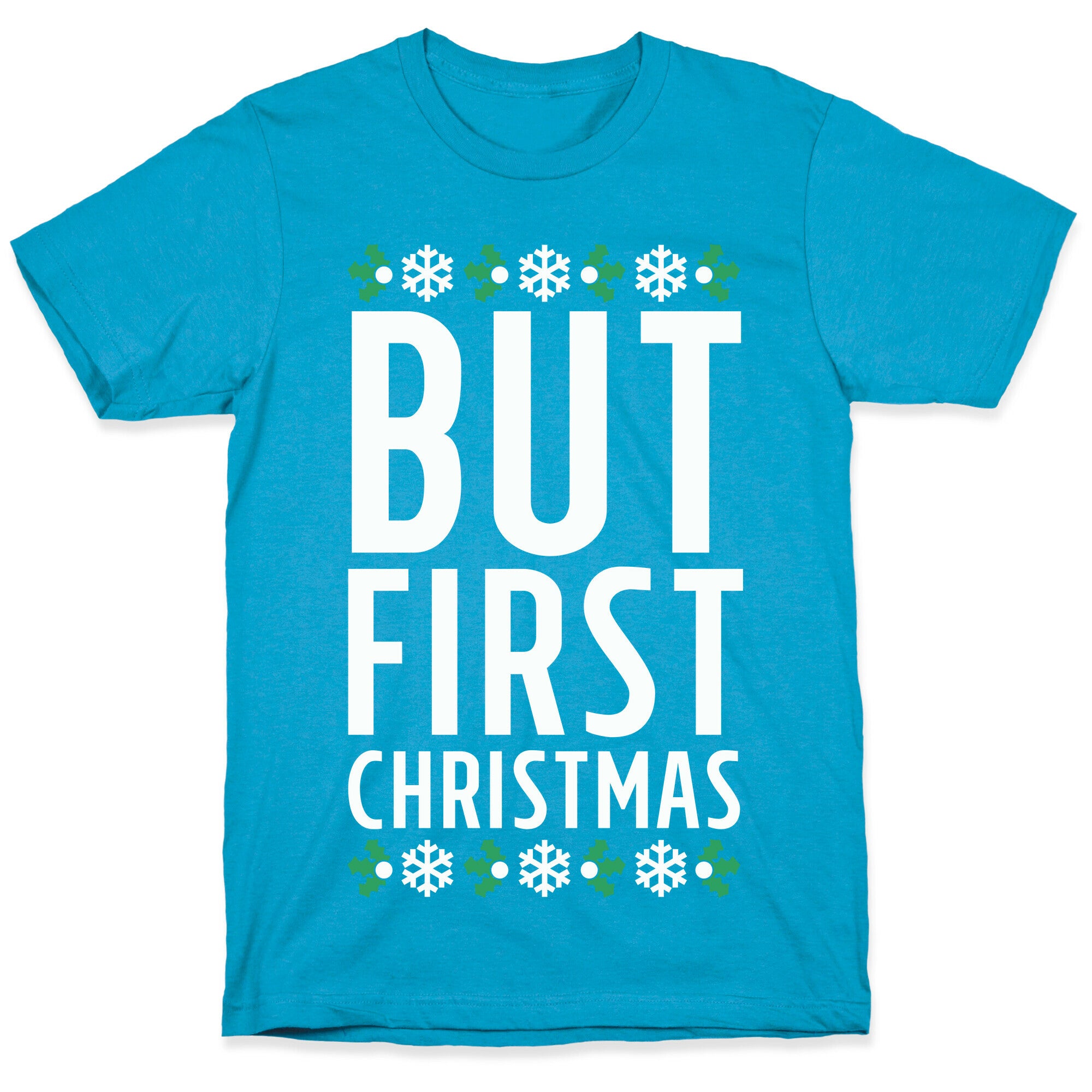 But First Christmas Unisex Triblend Tee