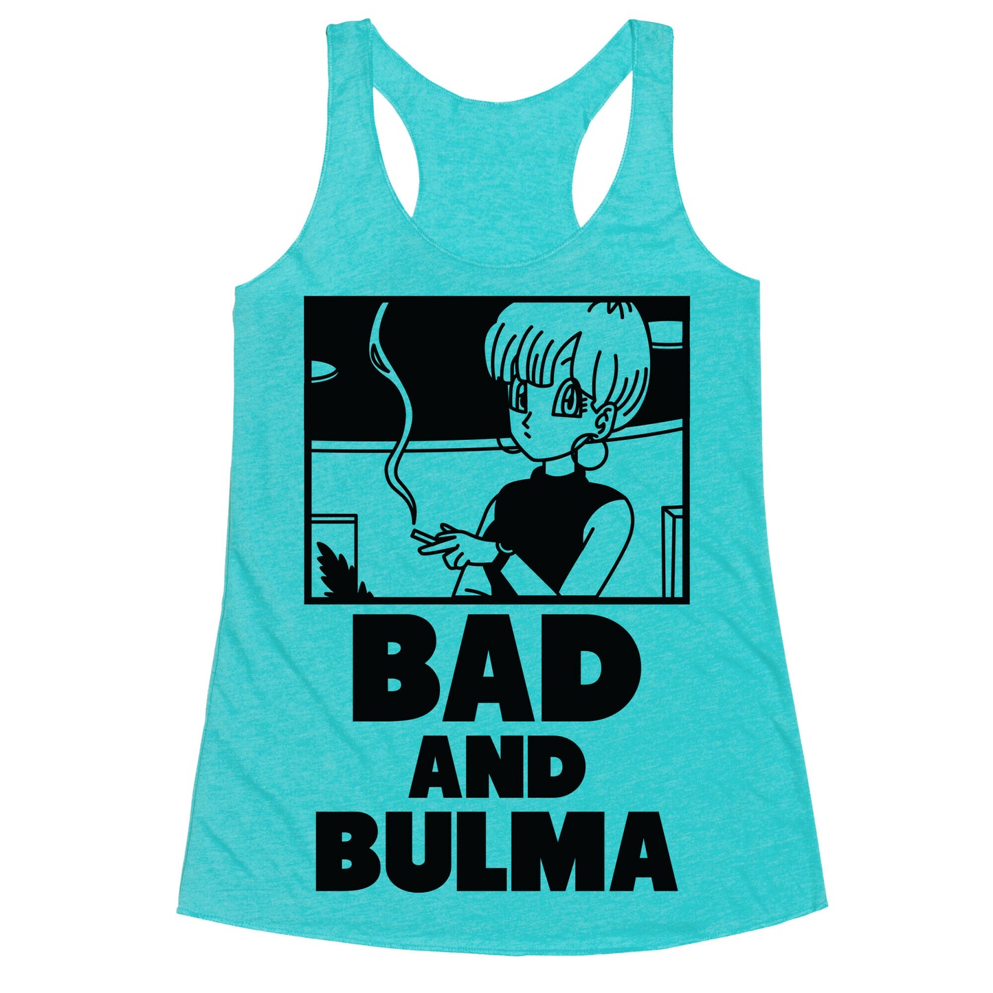 Bad And Bulma Racerback Tank