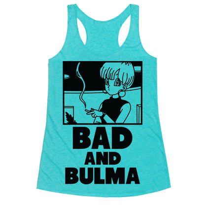 Bad And Bulma Racerback Tank