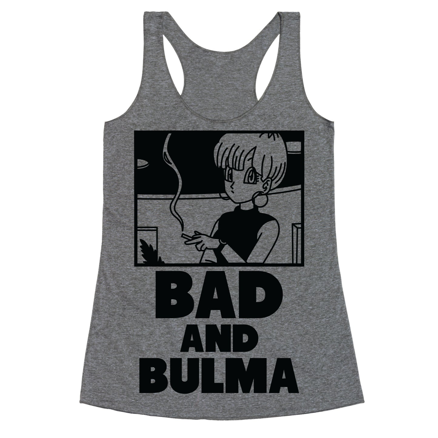 Bad And Bulma Racerback Tank