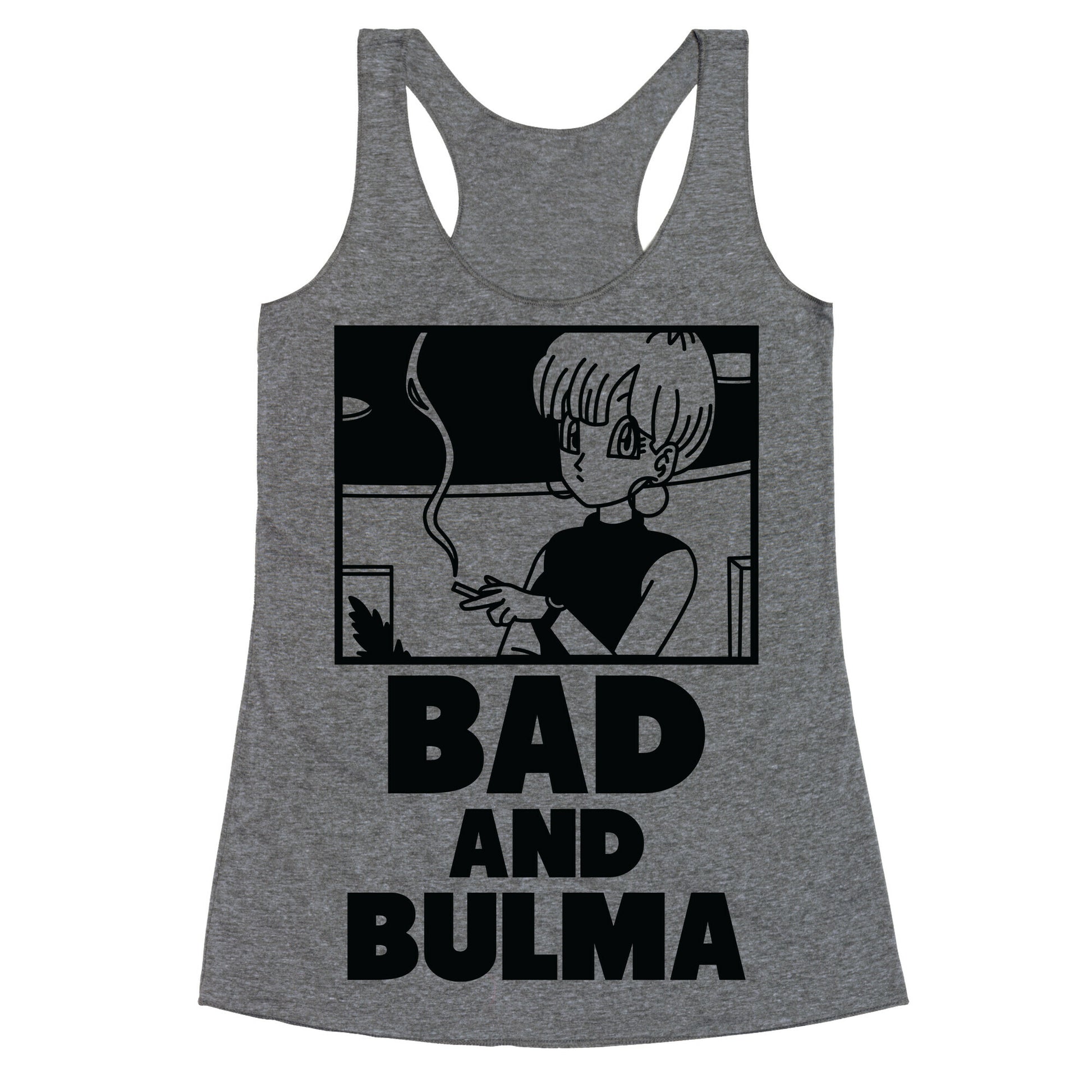 Bad And Bulma Racerback Tank