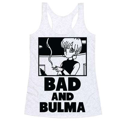 Bad And Bulma Racerback Tank
