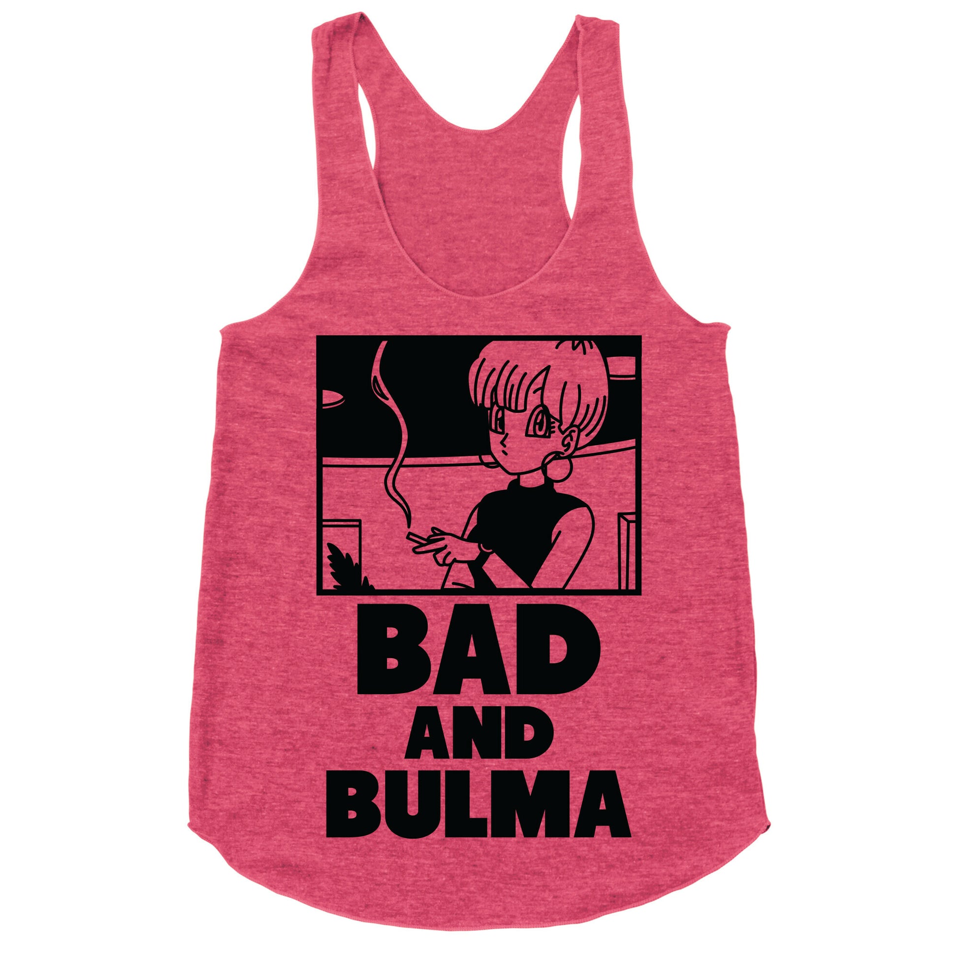 Bad And Bulma Racerback Tank