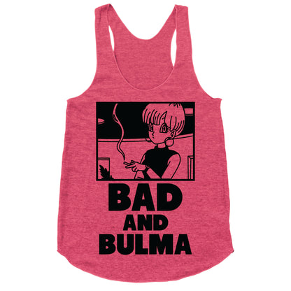 Bad And Bulma Racerback Tank