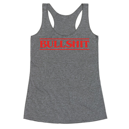 Bullshit Parody Racerback Tank
