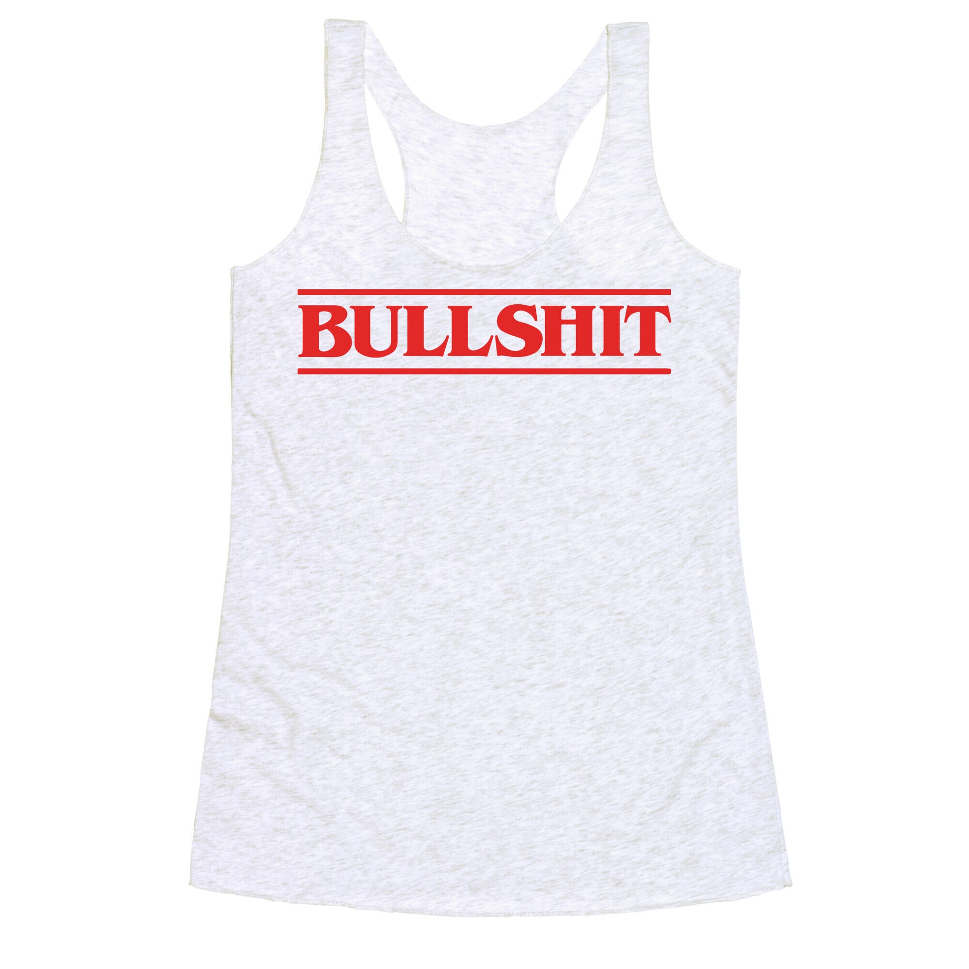 Bullshit Parody Racerback Tank