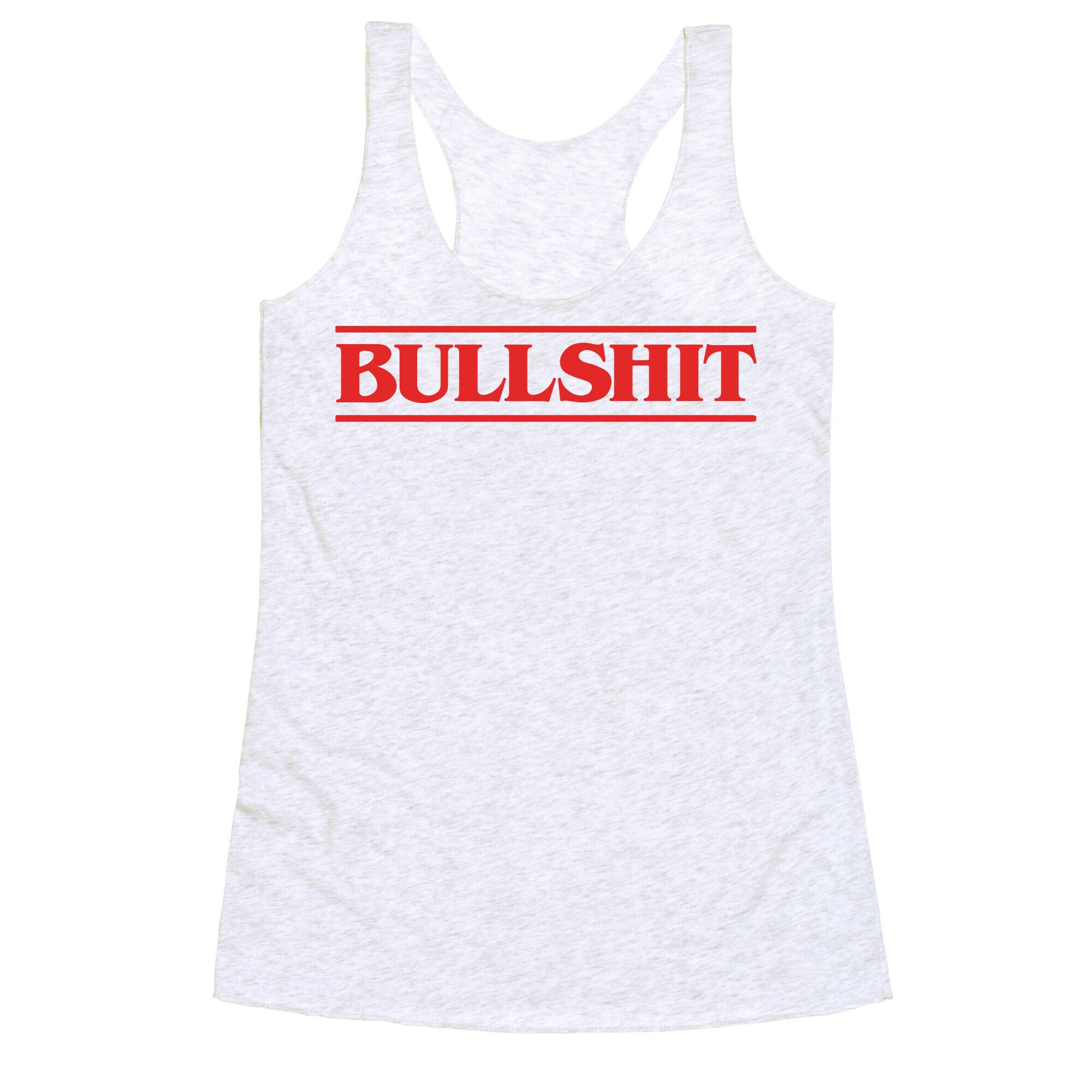 Bullshit Parody Racerback Tank