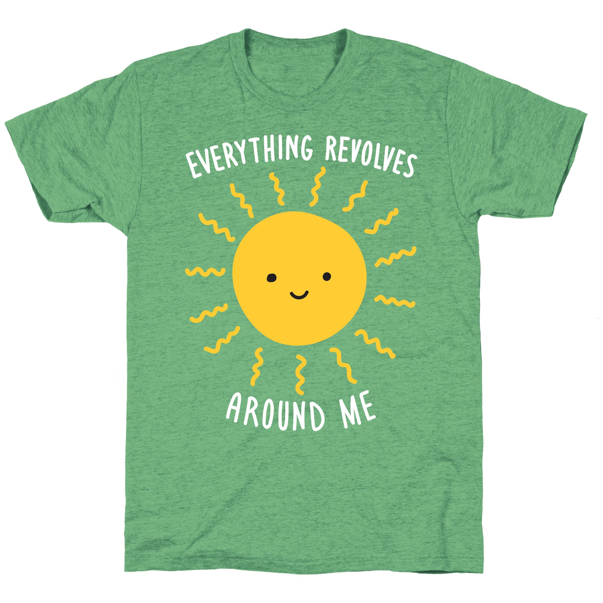 Everything Revolves Around Me (Sun) Unisex Triblend Tee