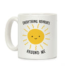 Everything Revolves Around Me (Sun) Coffee Mug
