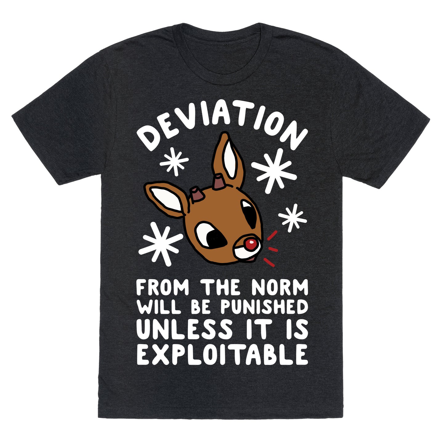 Deviation Rudolf Unisex Triblend Tee