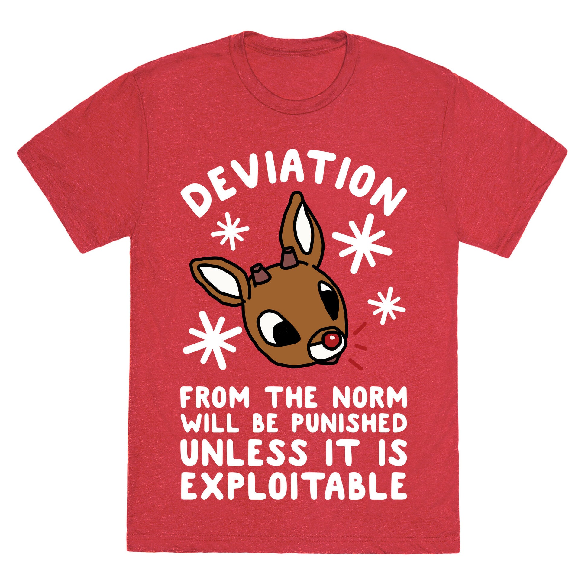 Deviation Rudolf Unisex Triblend Tee