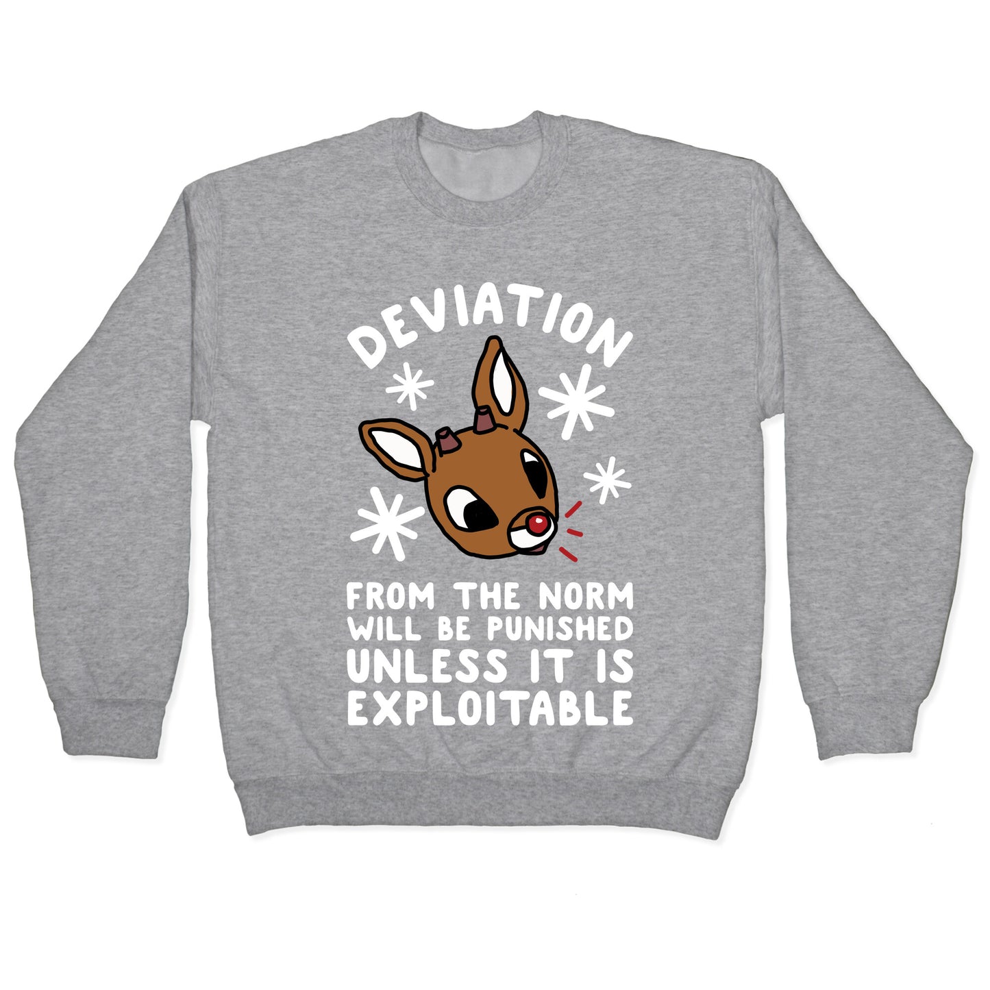 Deviation Rudolf Crewneck Sweatshirt