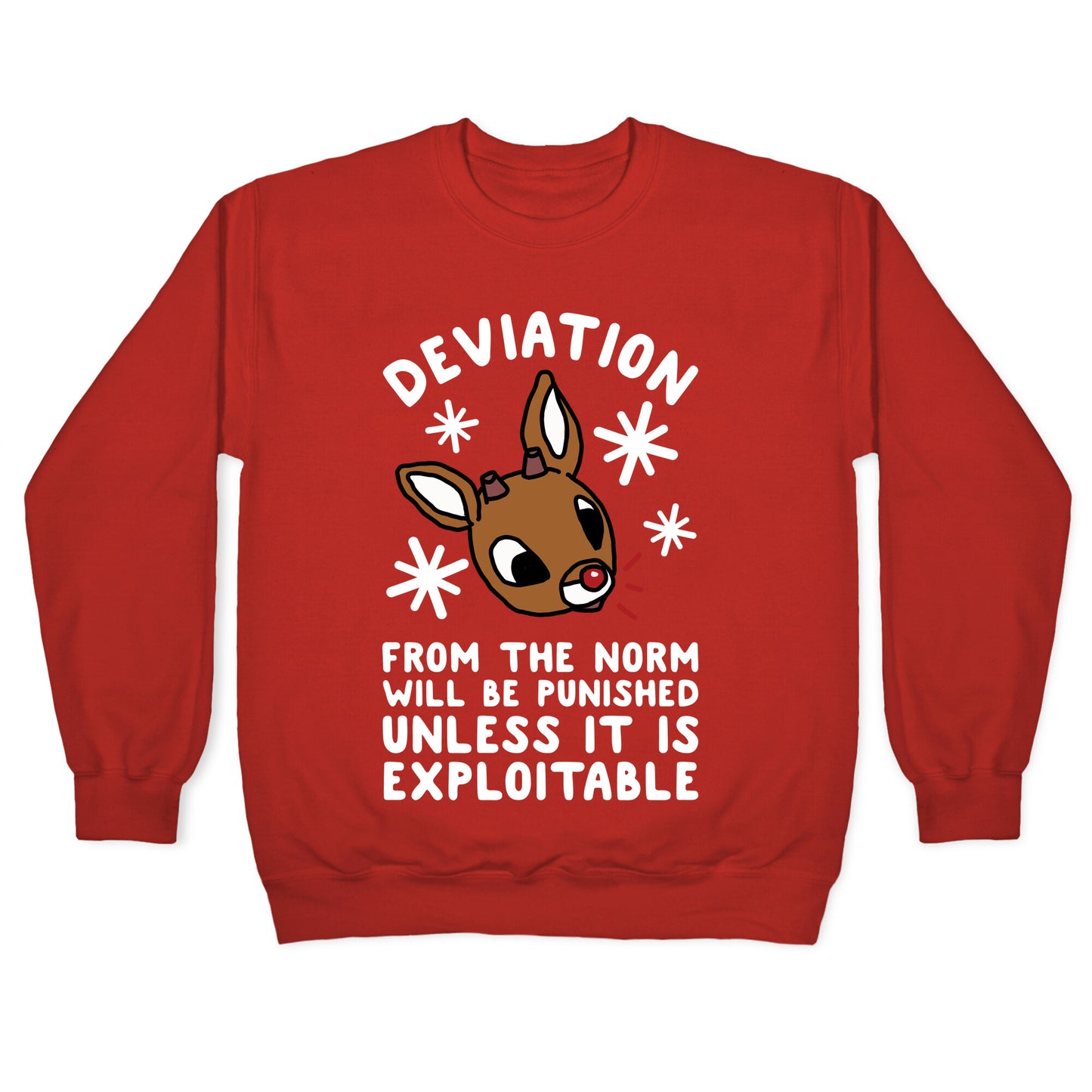Deviation Rudolf Crewneck Sweatshirt