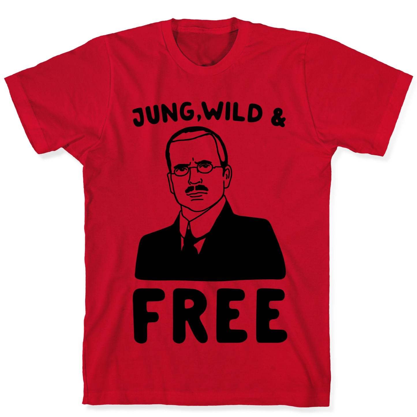 Jung Wild & Free Parody T-Shirt