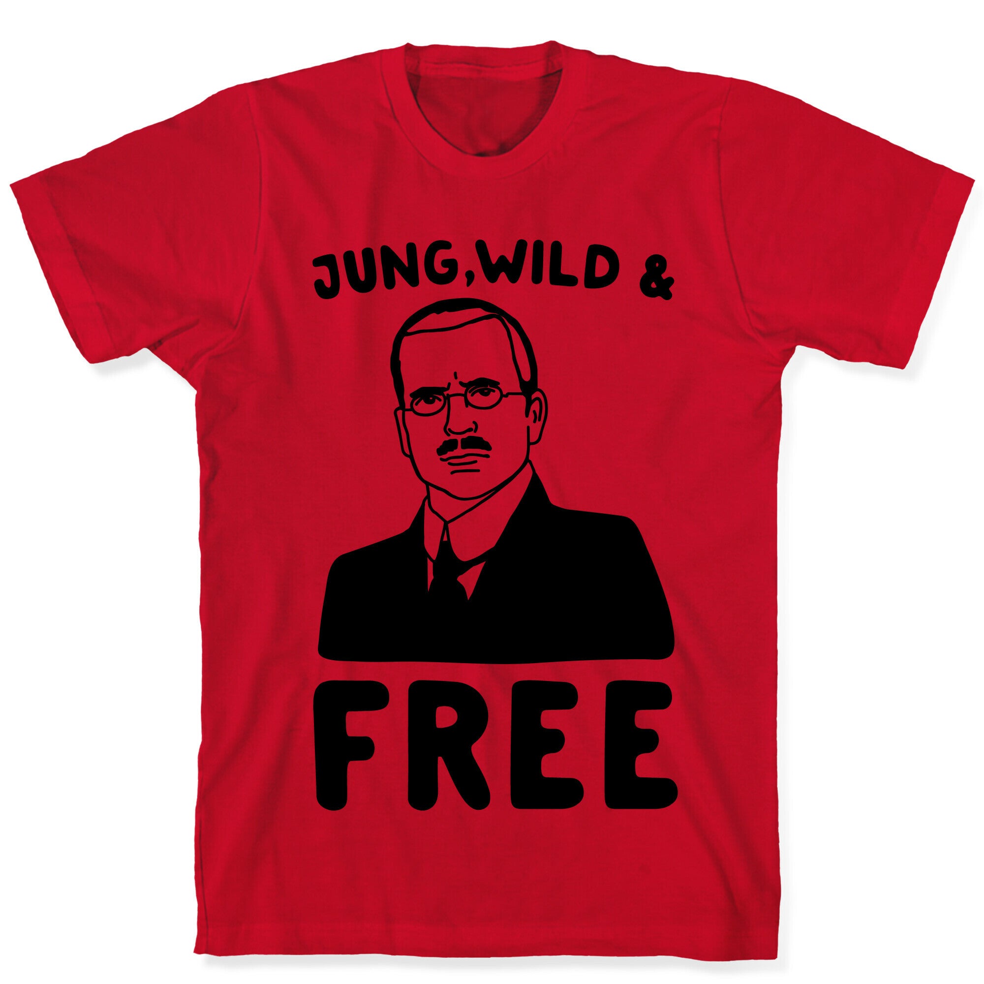 Jung Wild & Free Parody T-Shirt