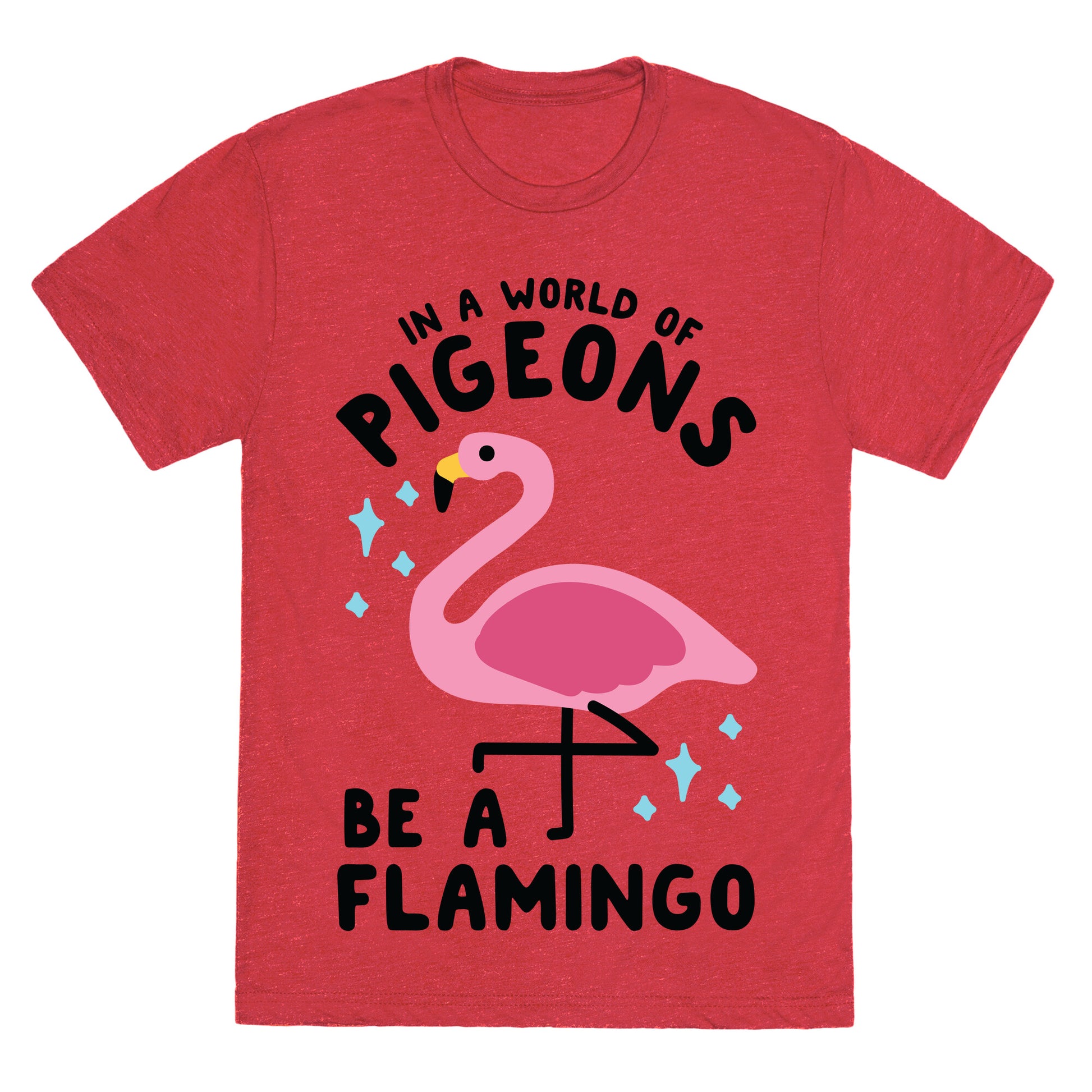 In a World Of Pigeons Unisex Triblend Tee