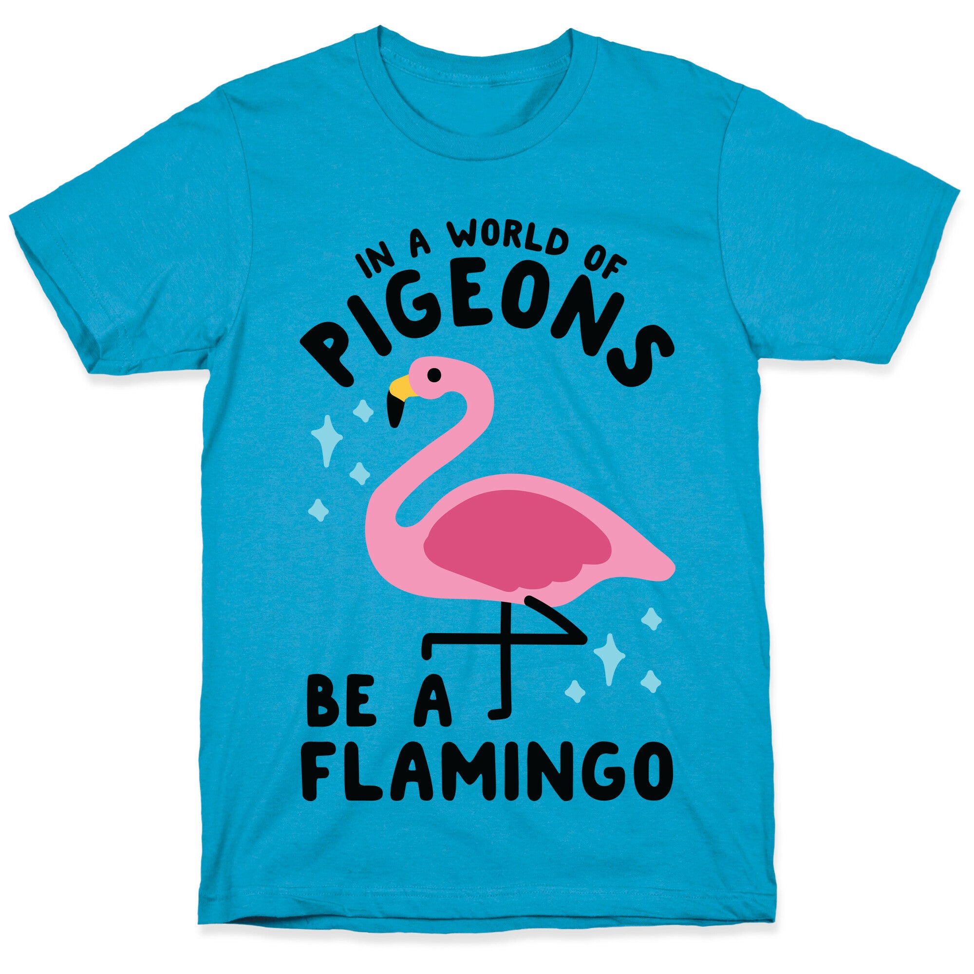 In a World Of Pigeons Unisex Triblend Tee