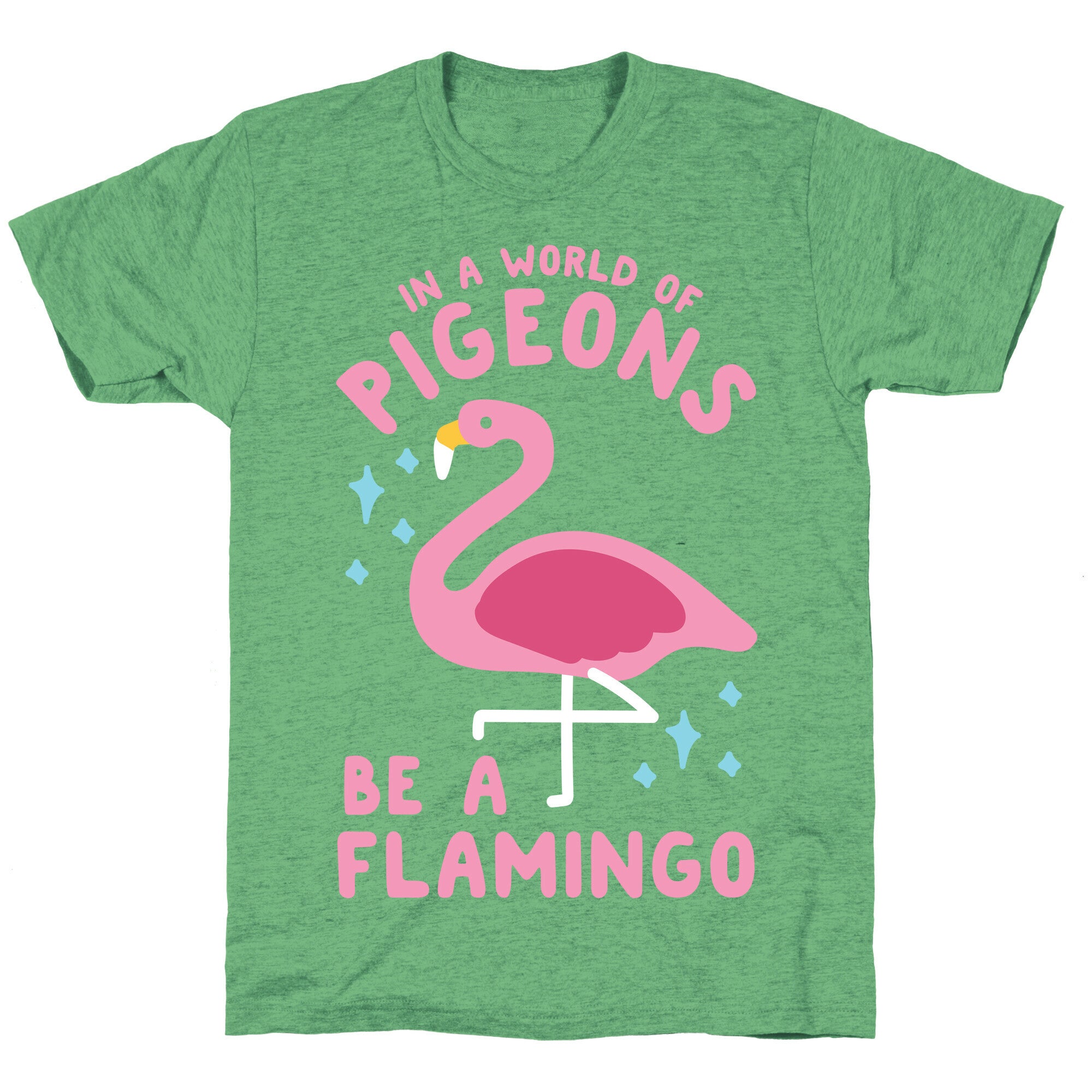 In a World Of Pigeons Unisex Triblend Tee