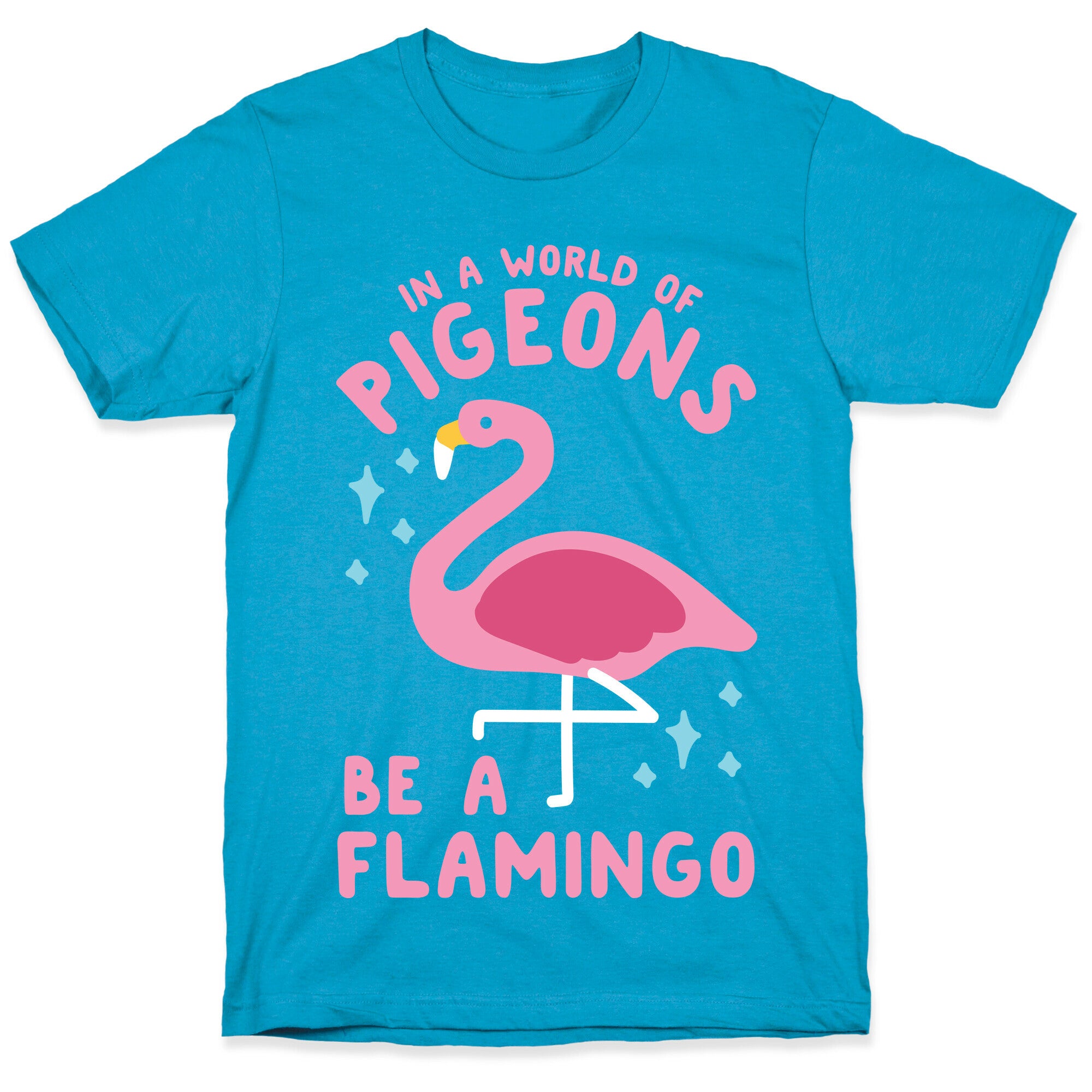 In a World Of Pigeons Unisex Triblend Tee