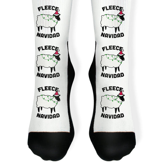 Fleece Navidad Socks