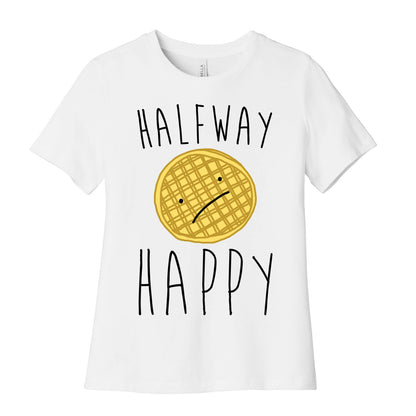 Halfway Happy Parody Women's Cotton Tee