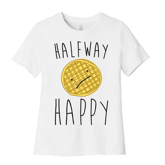 Halfway Happy Parody Women's Cotton Tee