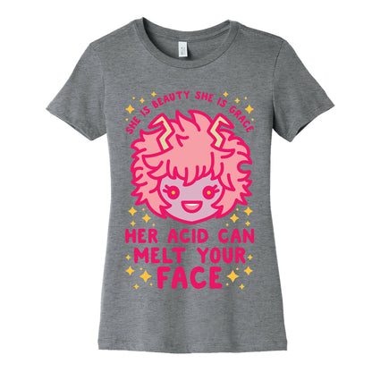 Her Acid Can Melt Your Face Women's Cotton Tee