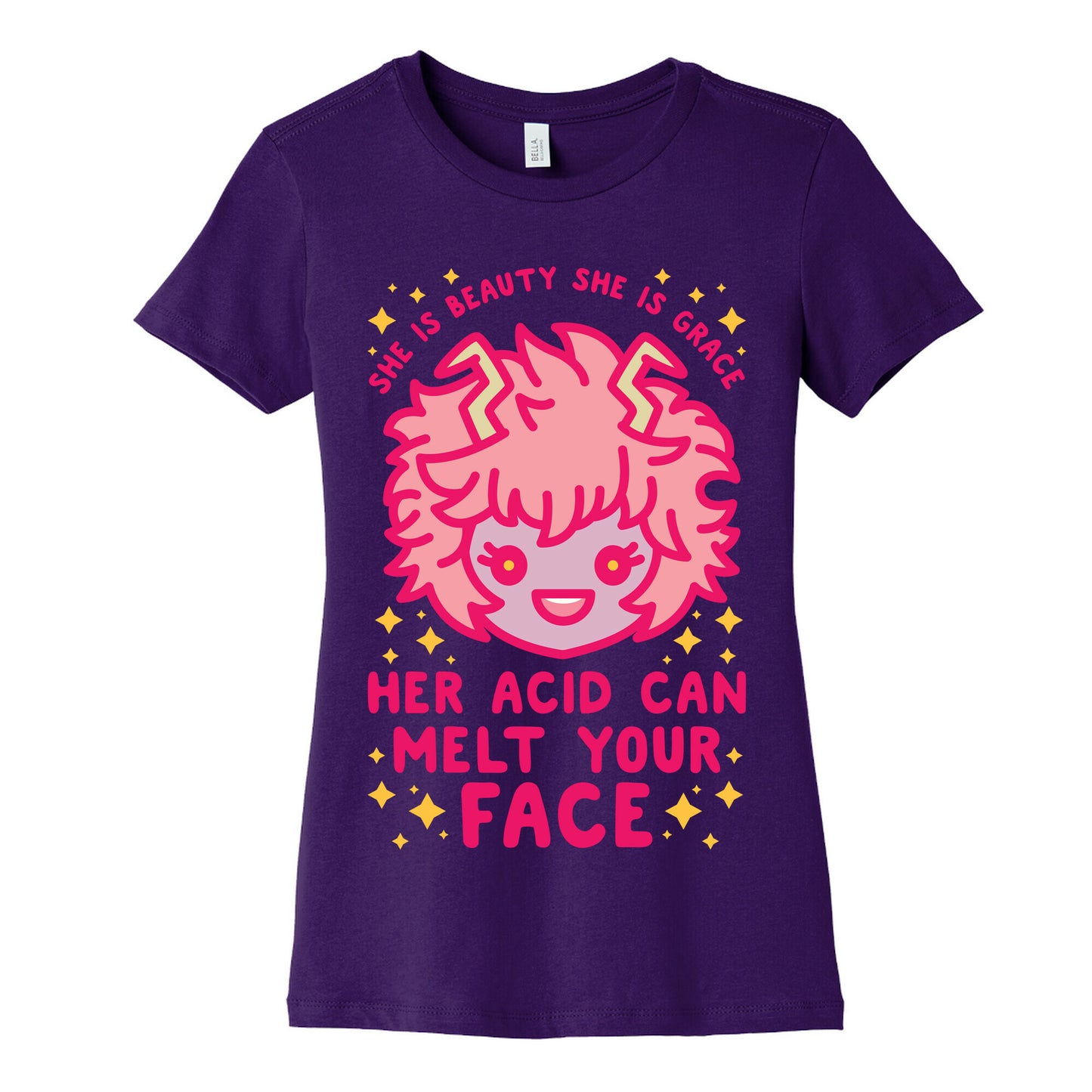 Her Acid Can Melt Your Face Women's Cotton Tee