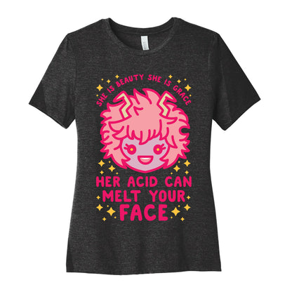 Her Acid Can Melt Your Face Women's Cotton Tee