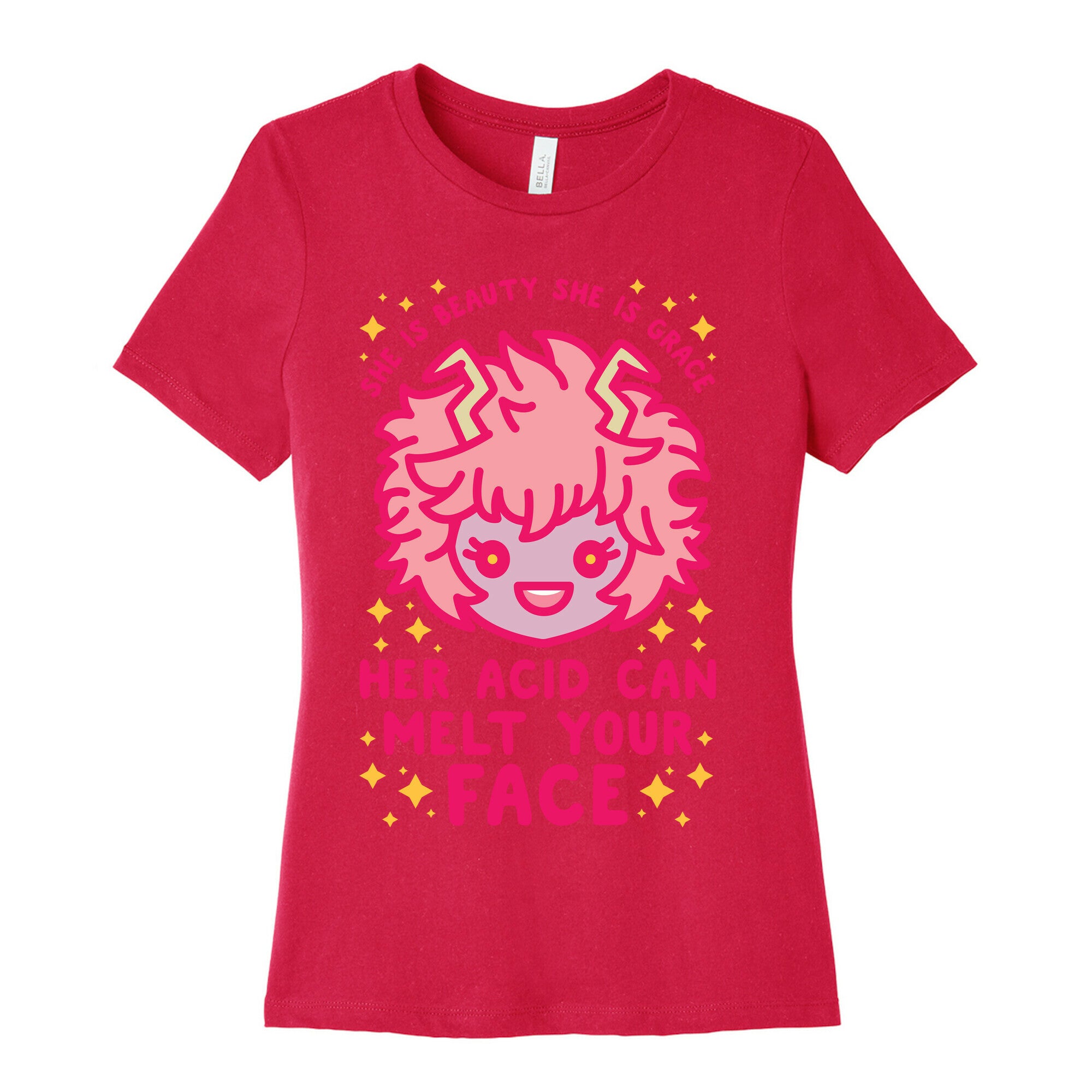 Her Acid Can Melt Your Face Women's Cotton Tee