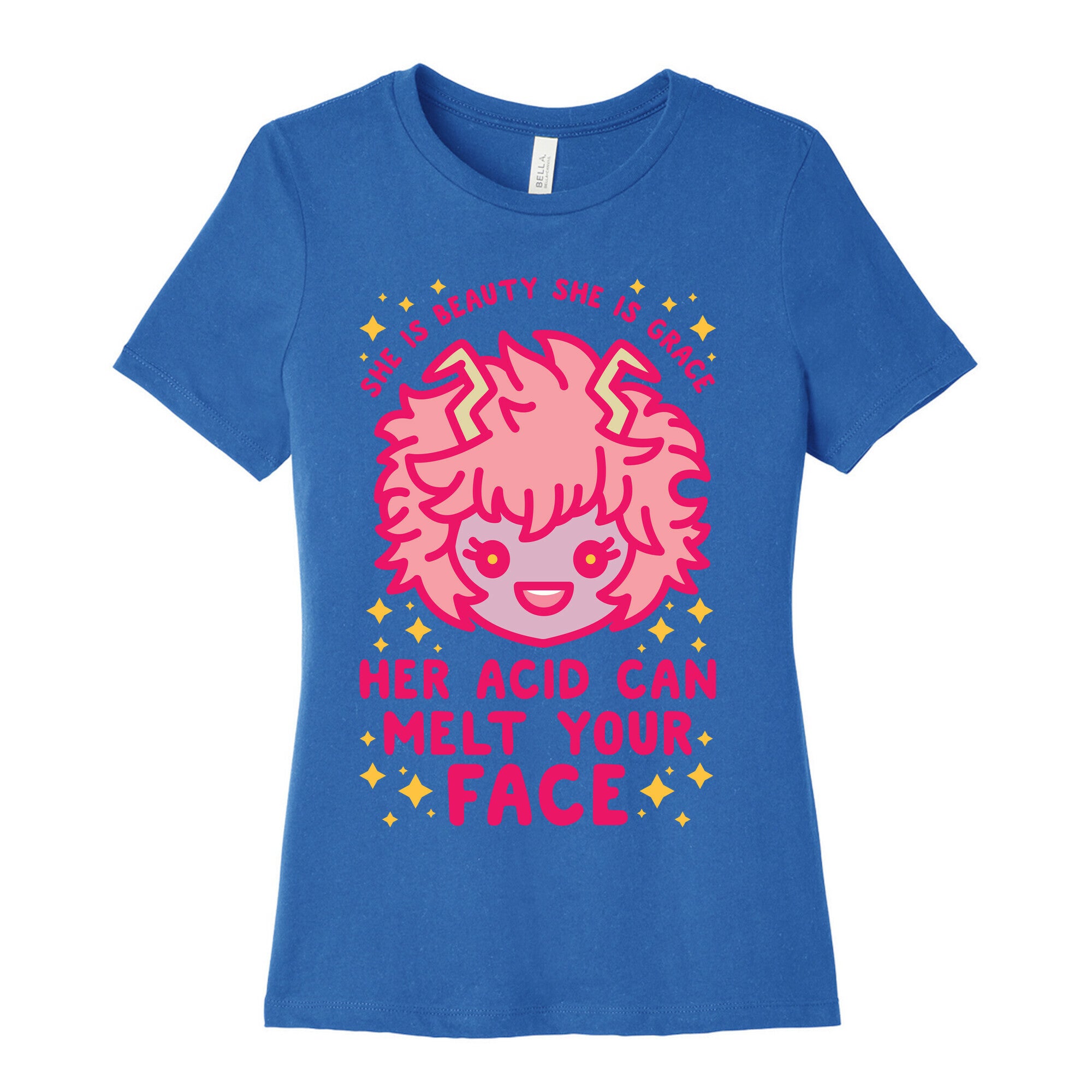 Her Acid Can Melt Your Face Women's Cotton Tee