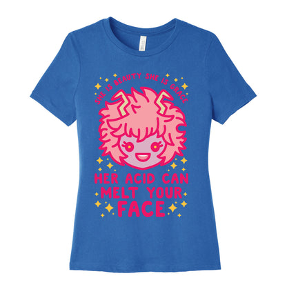 Her Acid Can Melt Your Face Women's Cotton Tee
