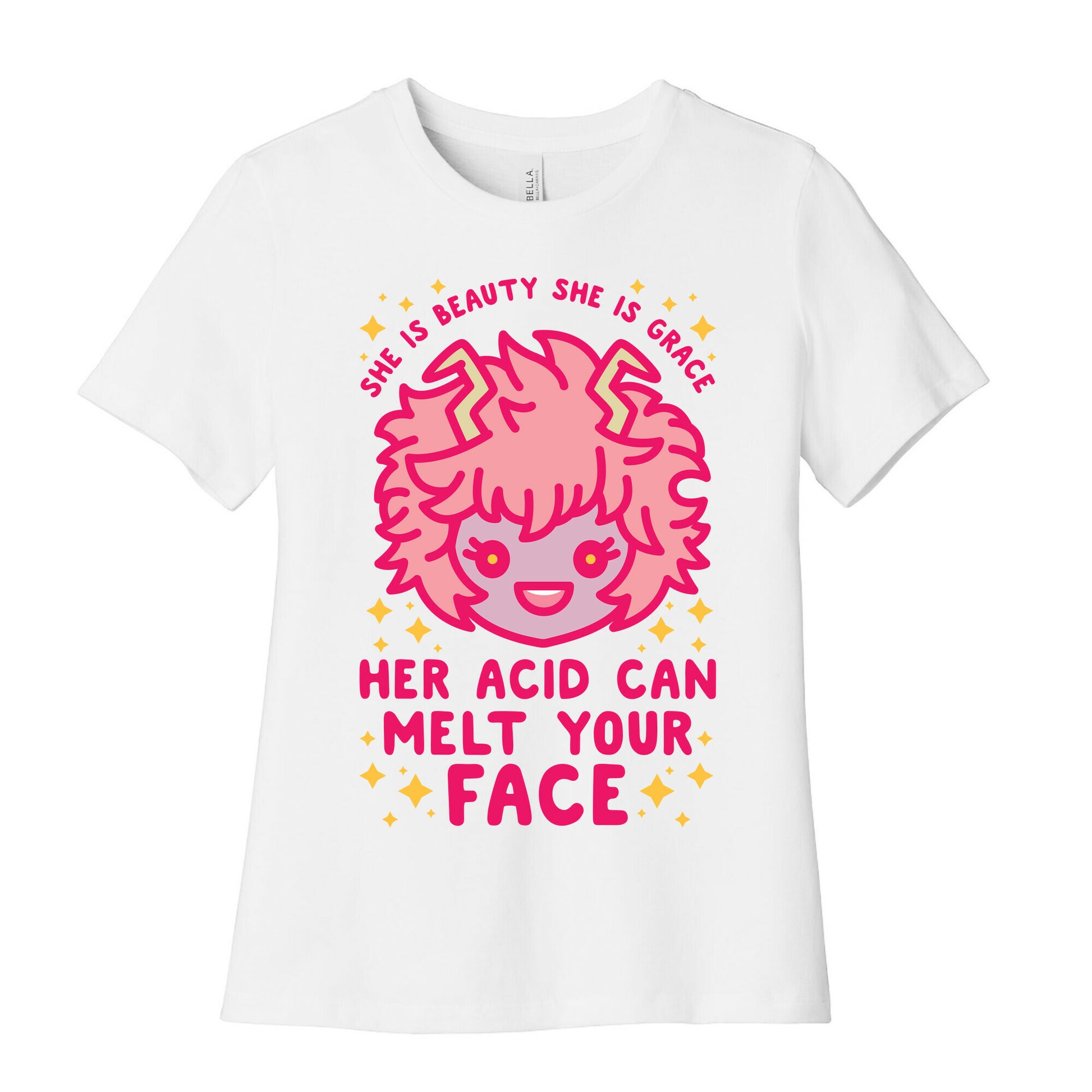 Her Acid Can Melt Your Face Women's Cotton Tee