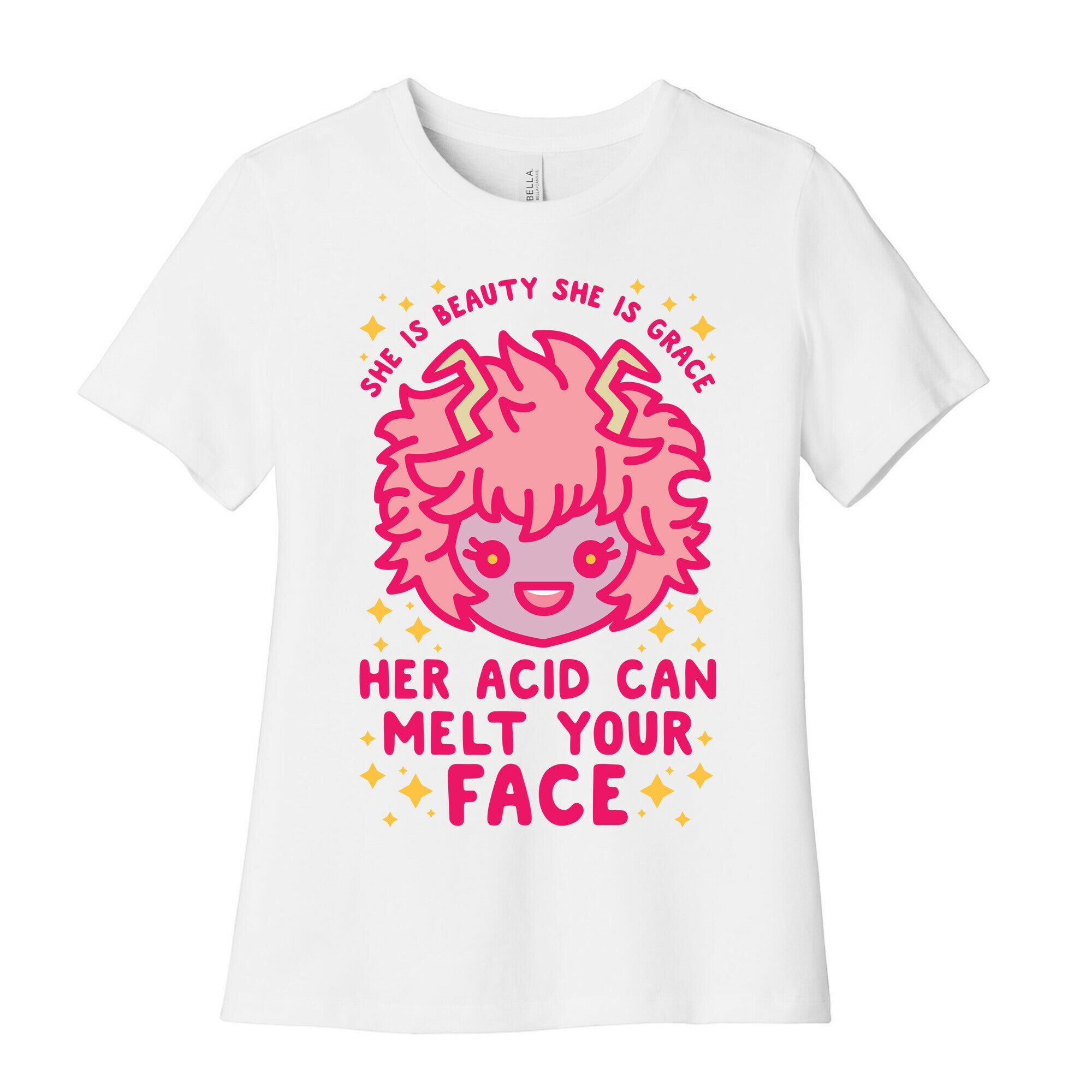 Her Acid Can Melt Your Face Women's Cotton Tee