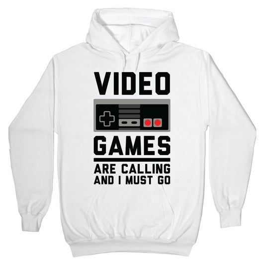 Video Games Are Calling Hoodie