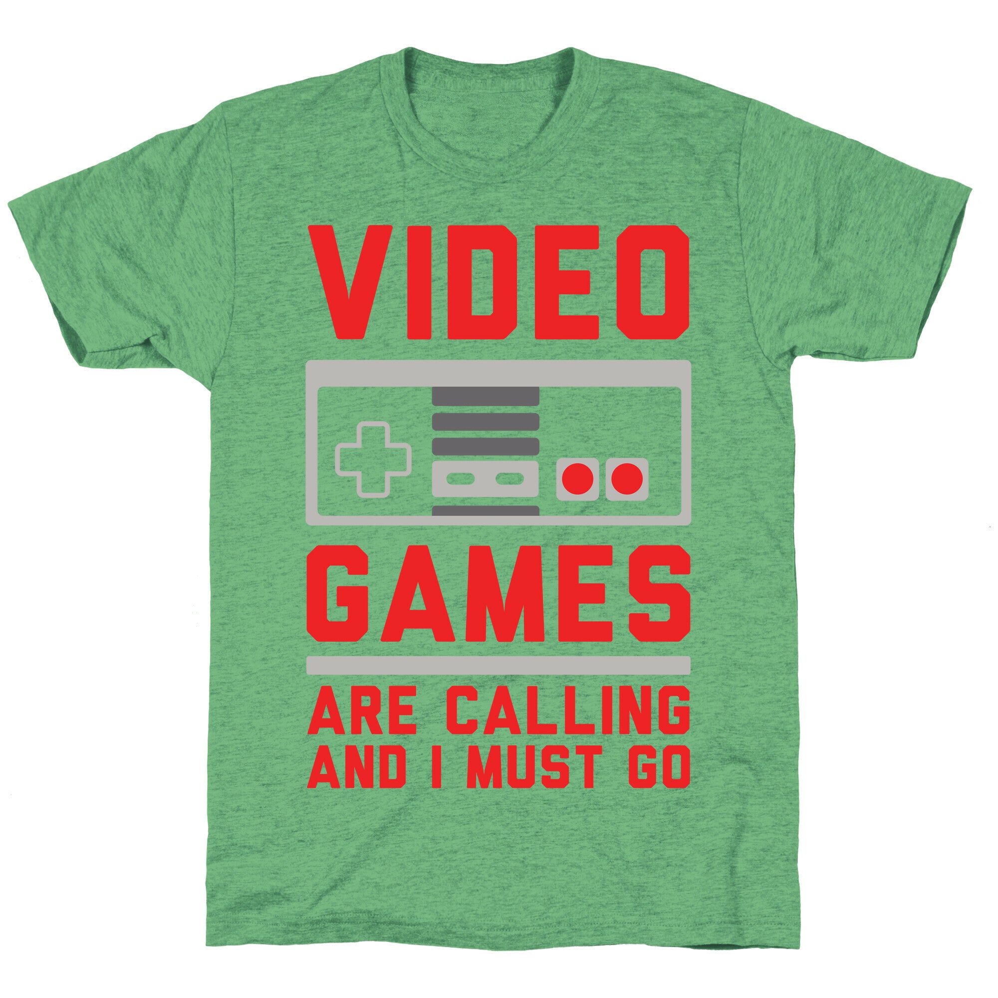 Video Games Are Calling Unisex Triblend Tee