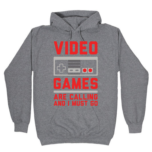 Video Games Are Calling Hoodie