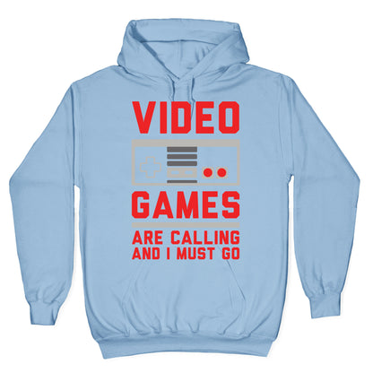 Video Games Are Calling Hoodie