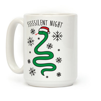 Sssssilent Night Snake Coffee Mug