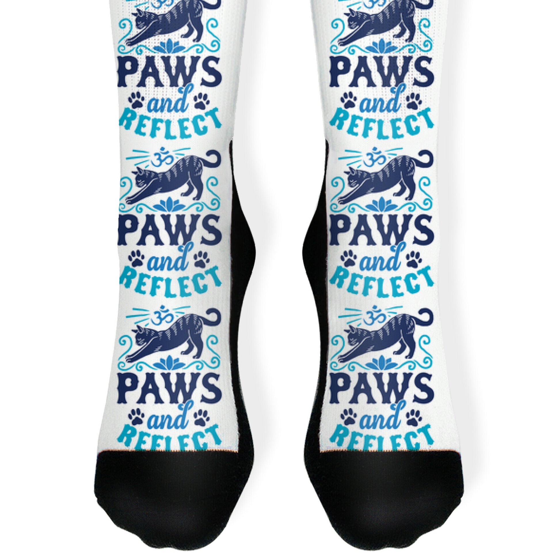 Paws And Reflect (Cat) Socks