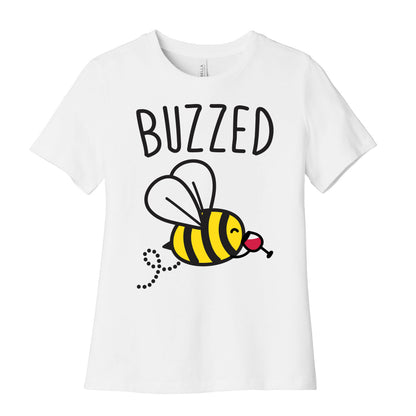 Buzzed Wine Bee Women's Cotton Tee