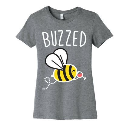 Buzzed Wine Bee Women's Cotton Tee